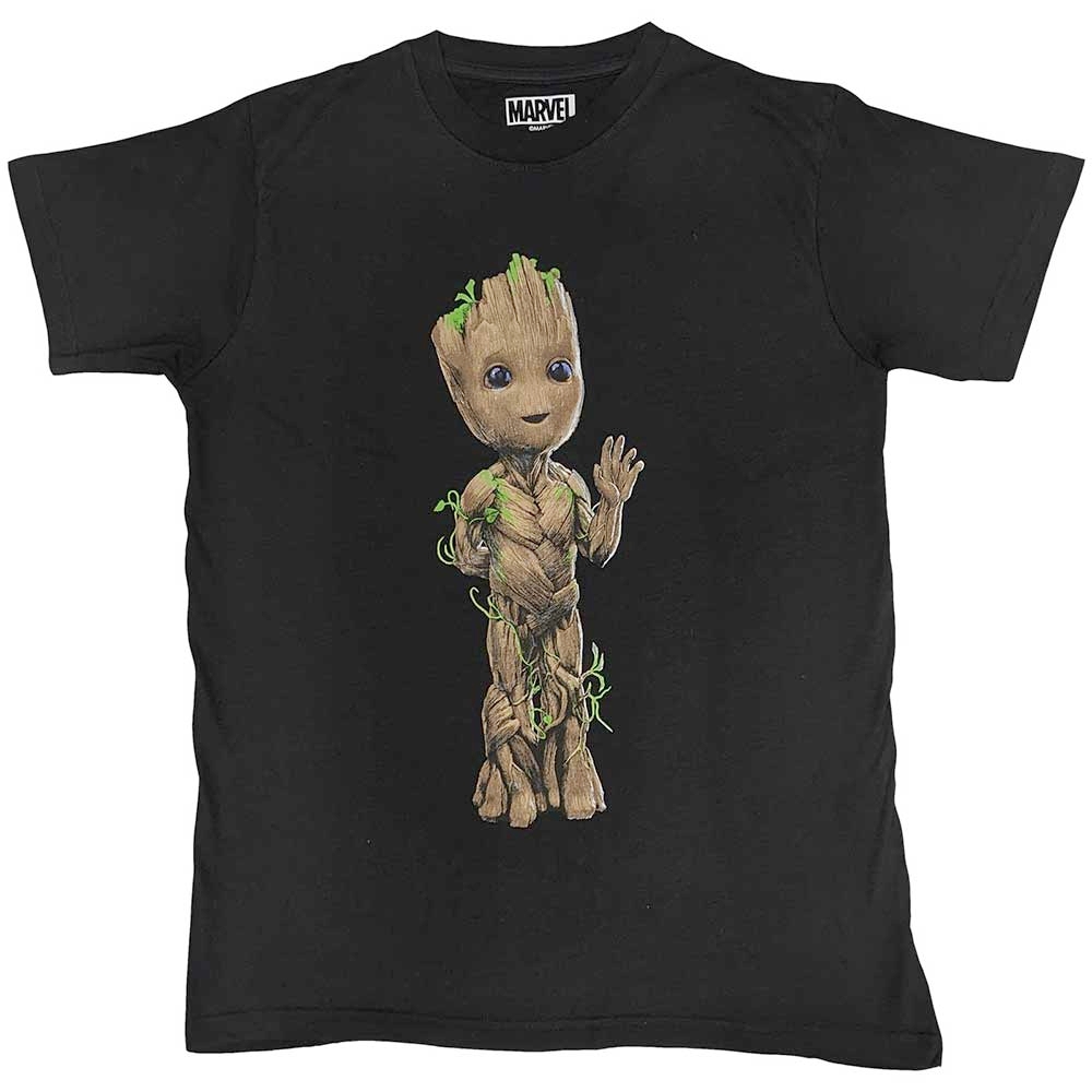 Marvel Guardians Of The Galaxy - Groot Wave Tshirt Homme - Noir